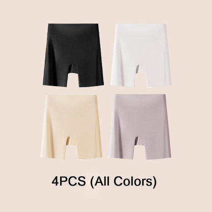 🏆 High-waisted women's silk satin underwear with tummy control and hip-lifting effect 👑🌿