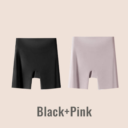 🏆 High-waisted women's silk satin underwear with tummy control and hip-lifting effect 👑🌿
