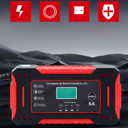 🛵50% OFF!⚡Smart Battery Charger for Car & Motorcycle