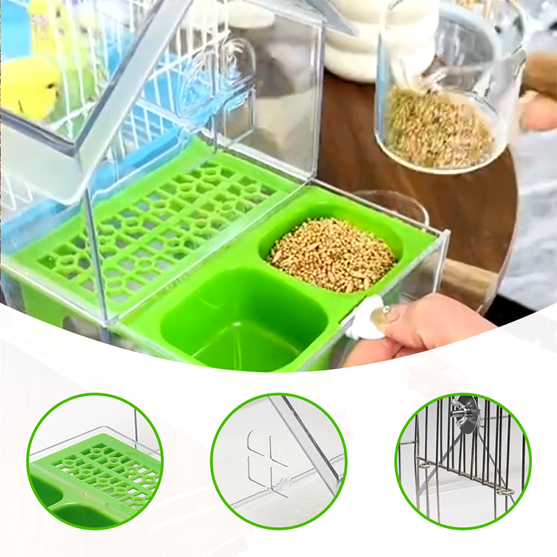 🔥HOT SALE (50% OFF)🔥Pull-Out External Parrot Feeder