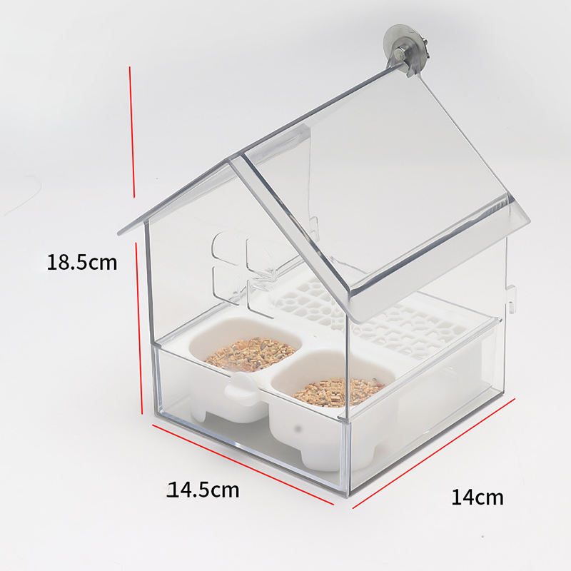 🔥HOT SALE (50% OFF)🔥Pull-Out External Parrot Feeder