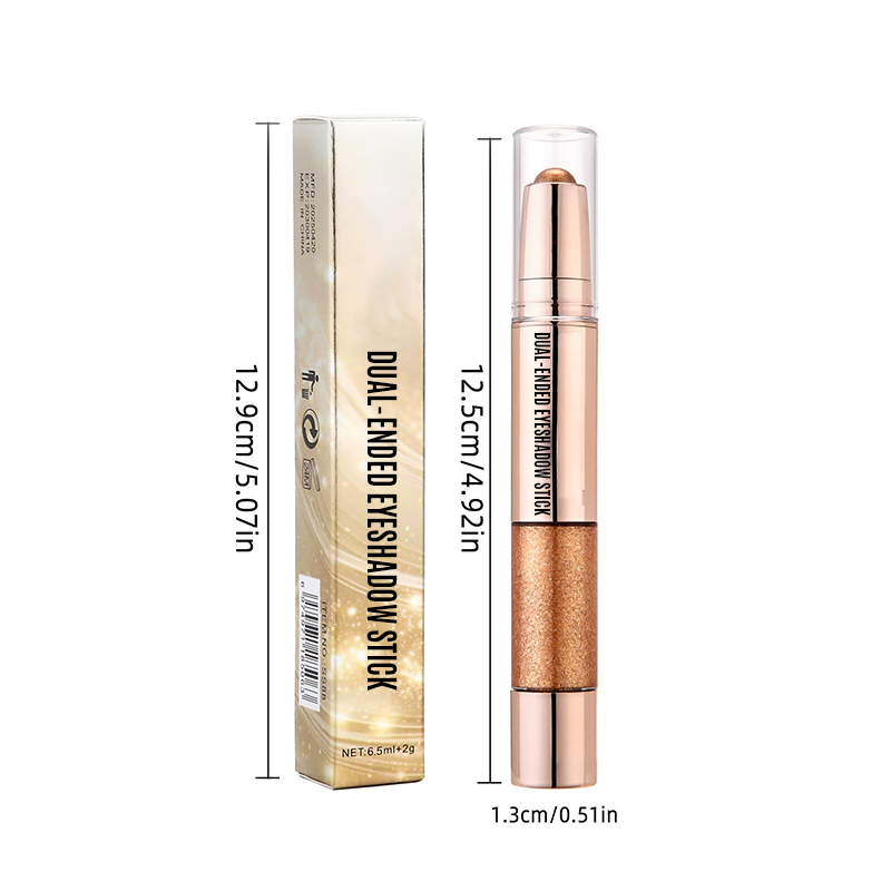 🔥2025 Hot Sale--Many people recommend it🔥Smooth Finish Dual-Ended Eyeshadow Stick
