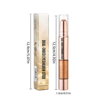 🔥2025 Hot Sale--Many people recommend it🔥Smooth Finish Dual-Ended Eyeshadow Stick