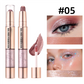 🔥2025 Hot Sale--Many people recommend it🔥Smooth Finish Dual-Ended Eyeshadow Stick