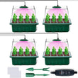 💎50% OFF! 💎 Grow Trays with Grow Light – Humidity Control, Transparent, and Full-Spectrum Light 🌱💡