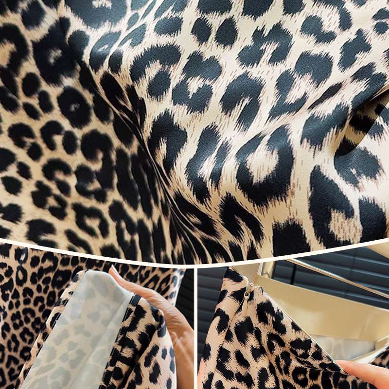 👍Hot Sale 49% Off🔥Leopard High Waist Printed Long Skirt
