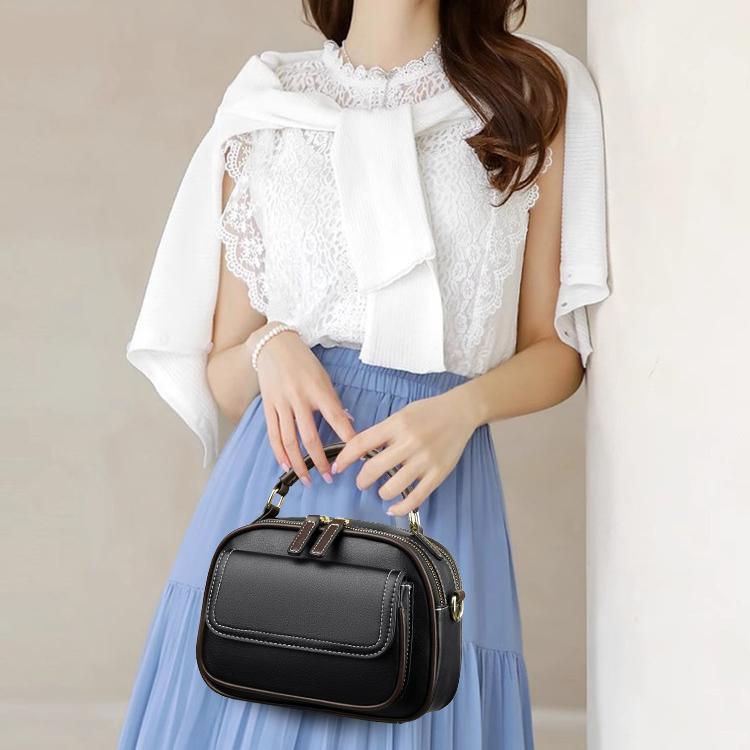 ✨Hot Sale 50% off✨Elegant Double Layer Wide Strap Crossbody Handbag👜