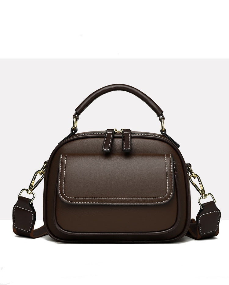 ✨Hot Sale 50% off✨Elegant Double Layer Wide Strap Crossbody Handbag👜