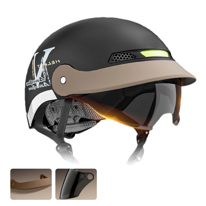 🔥2025 Hot Sale🛡️Breathable Lightweight Crash-Resistant Motorcycle Helmet
