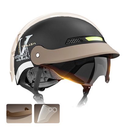 🔥2025 Hot Sale🛡️Breathable Lightweight Crash-Resistant Motorcycle Helmet