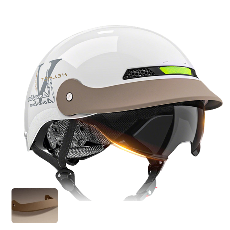 🔥2025 Hot Sale🛡️Breathable Lightweight Crash-Resistant Motorcycle Helmet