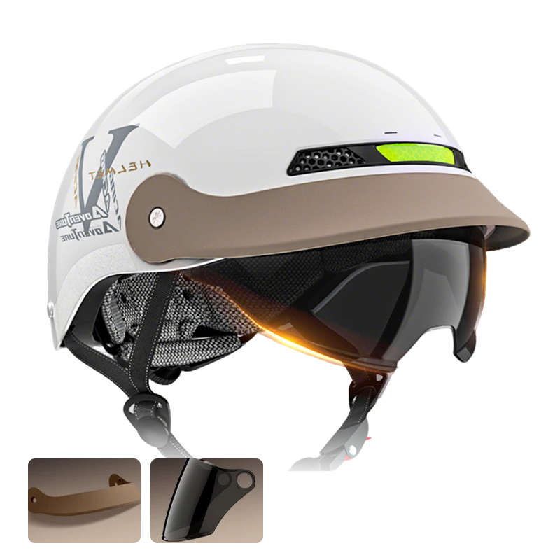 🔥2025 Hot Sale🛡️Breathable Lightweight Crash-Resistant Motorcycle Helmet