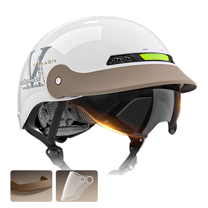 🔥2025 Hot Sale🛡️Breathable Lightweight Crash-Resistant Motorcycle Helmet