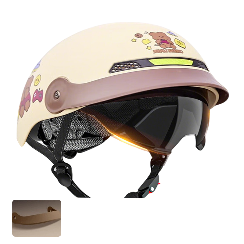 🔥2025 Hot Sale🛡️Breathable Lightweight Crash-Resistant Motorcycle Helmet