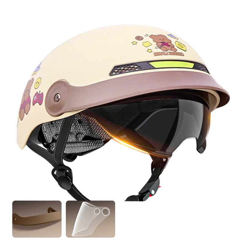 🔥2025 Hot Sale🛡️Breathable Lightweight Crash-Resistant Motorcycle Helmet