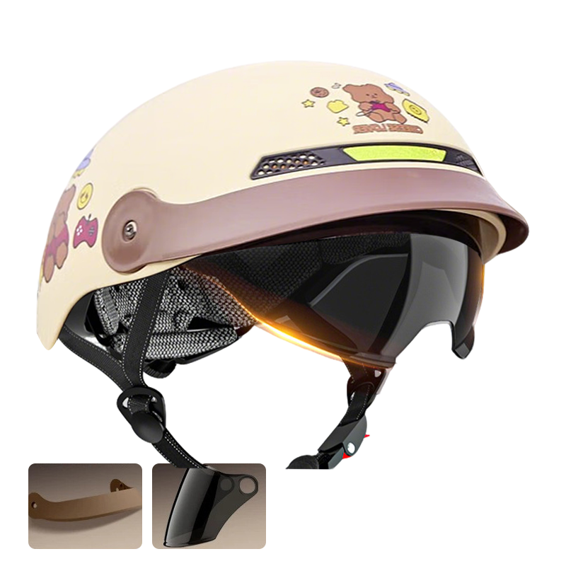 🔥2025 Hot Sale🛡️Breathable Lightweight Crash-Resistant Motorcycle Helmet