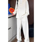 🔥2025 Hot Sale 50% Off🔥False Two-Piece V-Neck Shirt & Pants Set