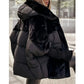 🔥Winter Pre-warming - Huge Discounts🔥Luxury Women's Oversized Knitted Puffer Coat – Winter Must-Have with Patchwork Design & Maximum Warmth!
