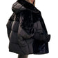 🔥Winter Pre-warming - Huge Discounts🔥Luxury Women's Oversized Knitted Puffer Coat – Winter Must-Have with Patchwork Design & Maximum Warmth!