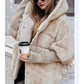 🔥Winter Pre-warming - Huge Discounts🔥Luxury Women's Oversized Knitted Puffer Coat – Winter Must-Have with Patchwork Design & Maximum Warmth!