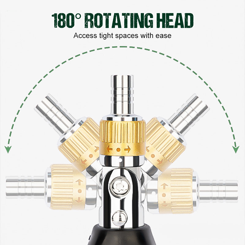 🔥 LAST DAY PROMOTION - 50%OFF 🔥 14-in-1 Adjustable Ratchet Screwdriver