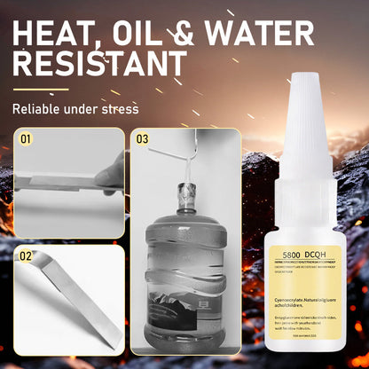 ⏳🔥 Limited supply, 50% off while supplies last! 🏡Multi-Purpose Power Quick-Dry Welding Adhesive