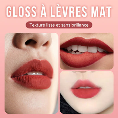 ✨💄 All-Day Confidence – Ultra-Lightweight, Long-Lasting Matte Lip Gloss! 💋