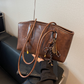 🔥New Arrival-50% OFF🔥Women's Vintage PU Leather Shoulder Bag