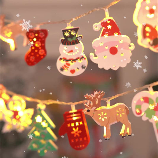 🎅Get ready for Christmas:  Santa Claus LED String Lights