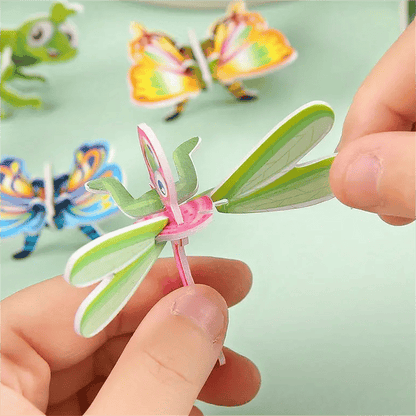 🦖 50% OFF! 🧩 EDUCATIONAL 3D PUZZLE - 50-Piece Cartoon Dinosaur Set with Vibrant Colors, Develops Creativity & Spatial Thinking for Ages 4+ 🎨✨