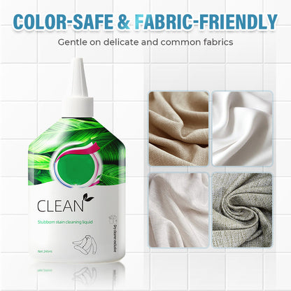 👕✨ Powerful Stain Remover for Clothes - Erases Grease, Wine, Ink Stains in Seconds, Gentle on Fabrics 🧴🔥