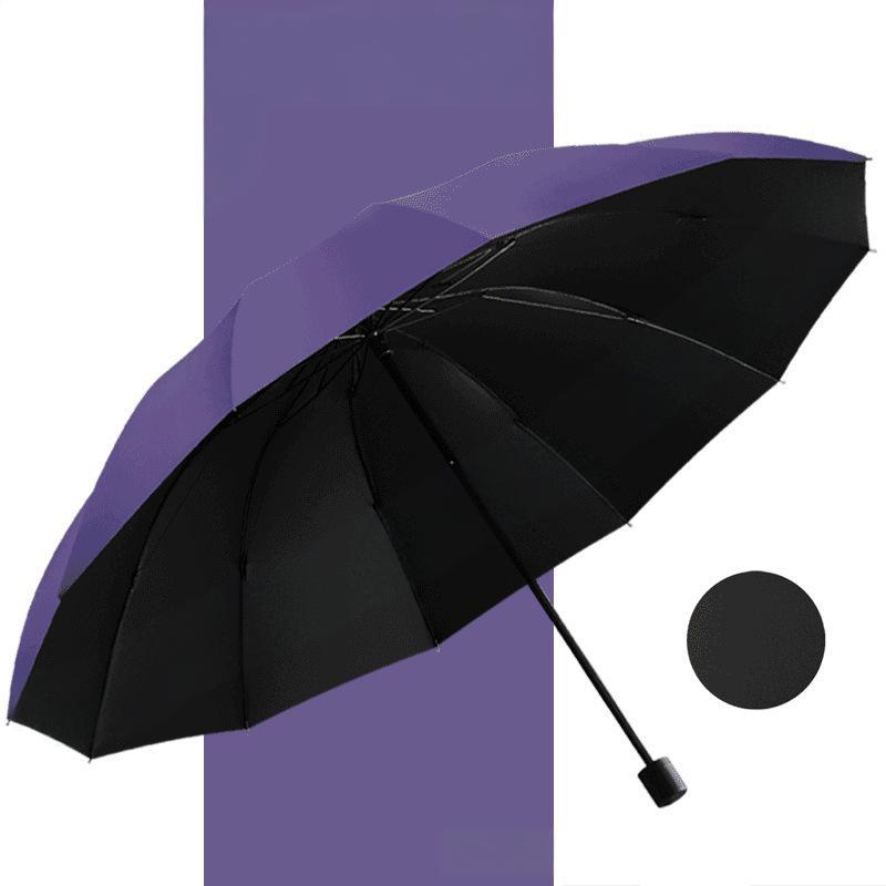 📢  HOT SALE 50% OFF ☔12-Rib Large Foldable Windproof Umbrella