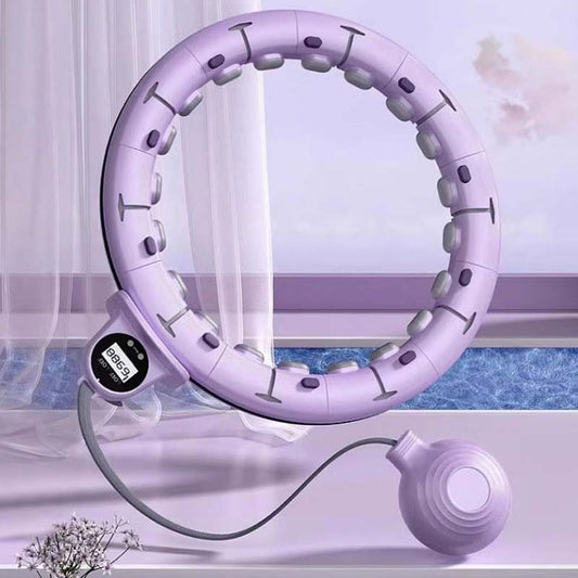 ✨ Adjustable Smart Hulahoop with 360° Massage – 30 Min Daily, Easily Achieve the Perfect Body Line!