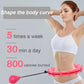✨ Adjustable Smart Hulahoop with 360° Massage – 30 Min Daily, Easily Achieve the Perfect Body Line!
