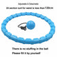 ✨ Adjustable Smart Hulahoop with 360° Massage – 30 Min Daily, Easily Achieve the Perfect Body Line!
