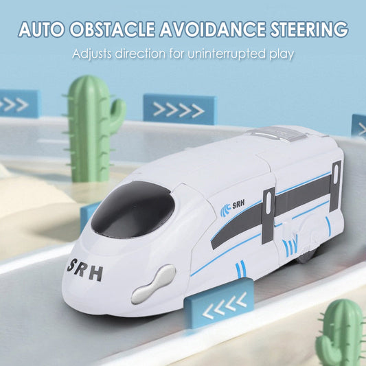 🔥LAST DAY SALE 50% OFF!!🏆Rechargeable Transforming Train Robot Toy