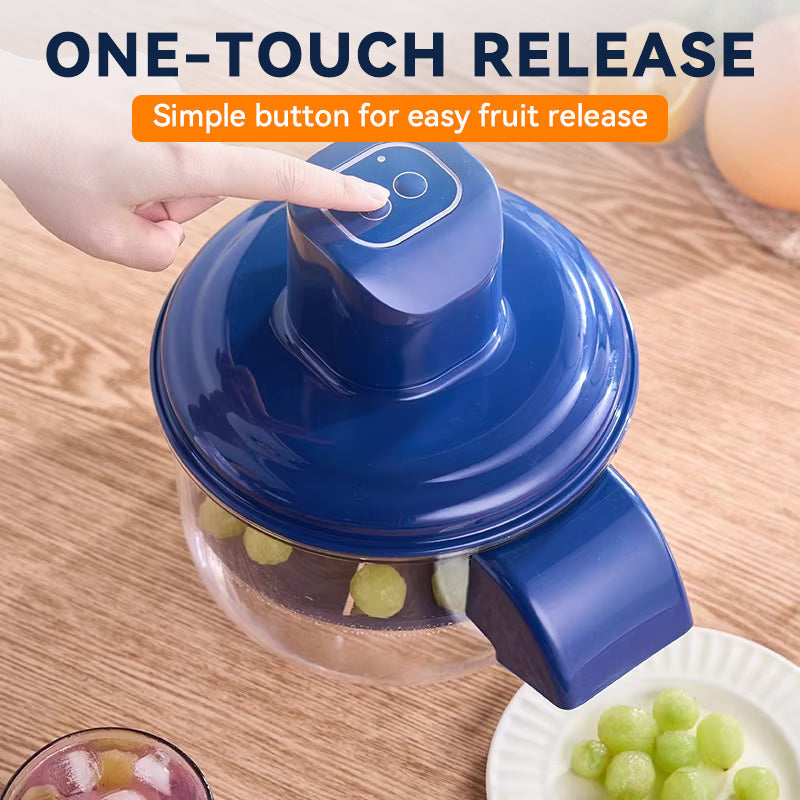 ⏳Limited-time 50% off⏰Transparent Electric Fruit and Vegetable Peeler🍇🧄