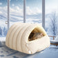 🔥Limited-time offer-Warmth Cozy Comfort  Plush Pet Cave