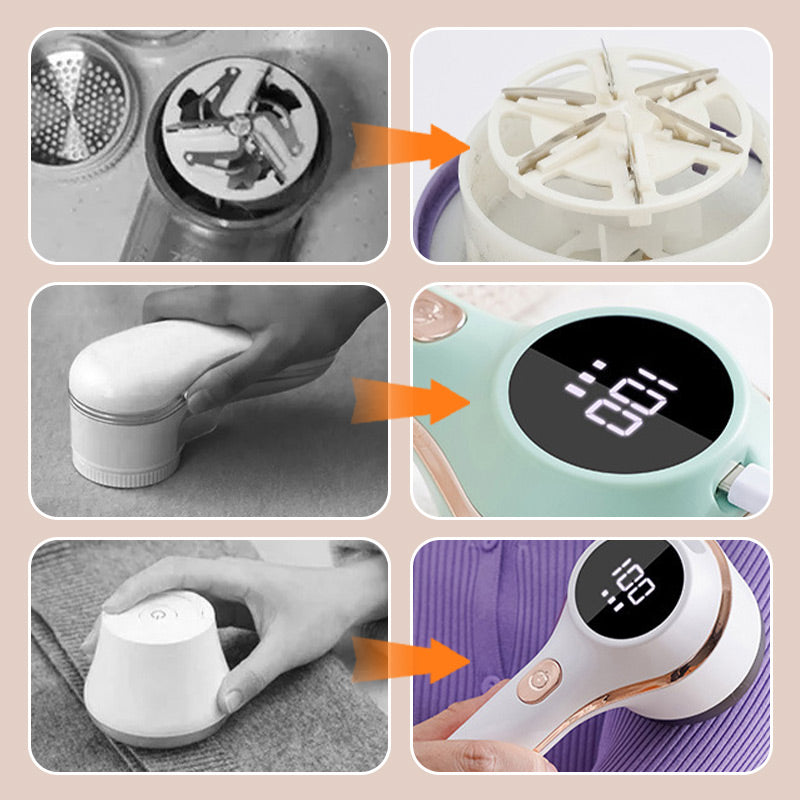 📢📢50% OFF !!!✨Digital Display Fabric Lint Remover with 3 Speeds