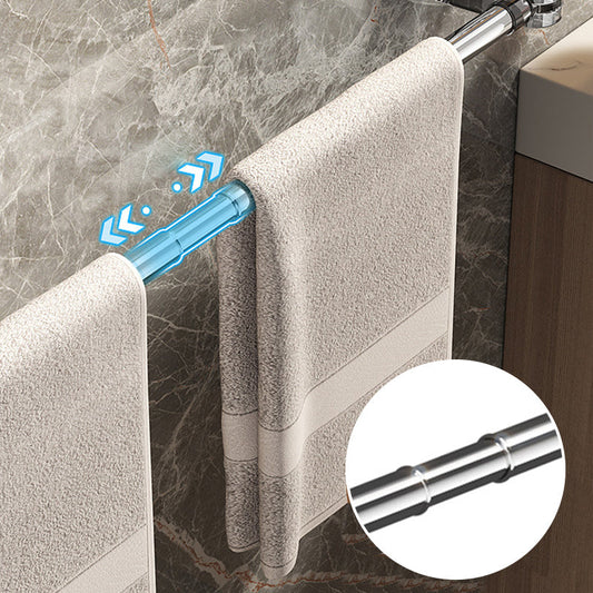 🛁 50% OFF LIMITED TIME! ✨ Adjustable Suction Cup Towel Bar - No Drill Installation & Rust-Proof Design for Bathroom Organization 🧻🔩