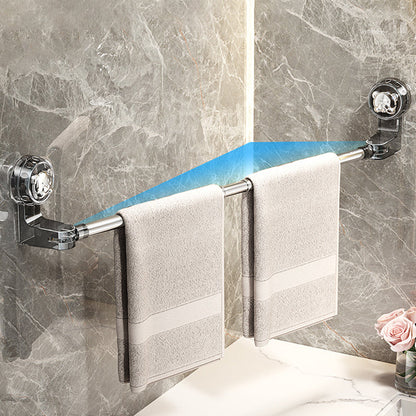 🛁 50% OFF LIMITED TIME! ✨ Adjustable Suction Cup Towel Bar - No Drill Installation & Rust-Proof Design for Bathroom Organization 🧻🔩