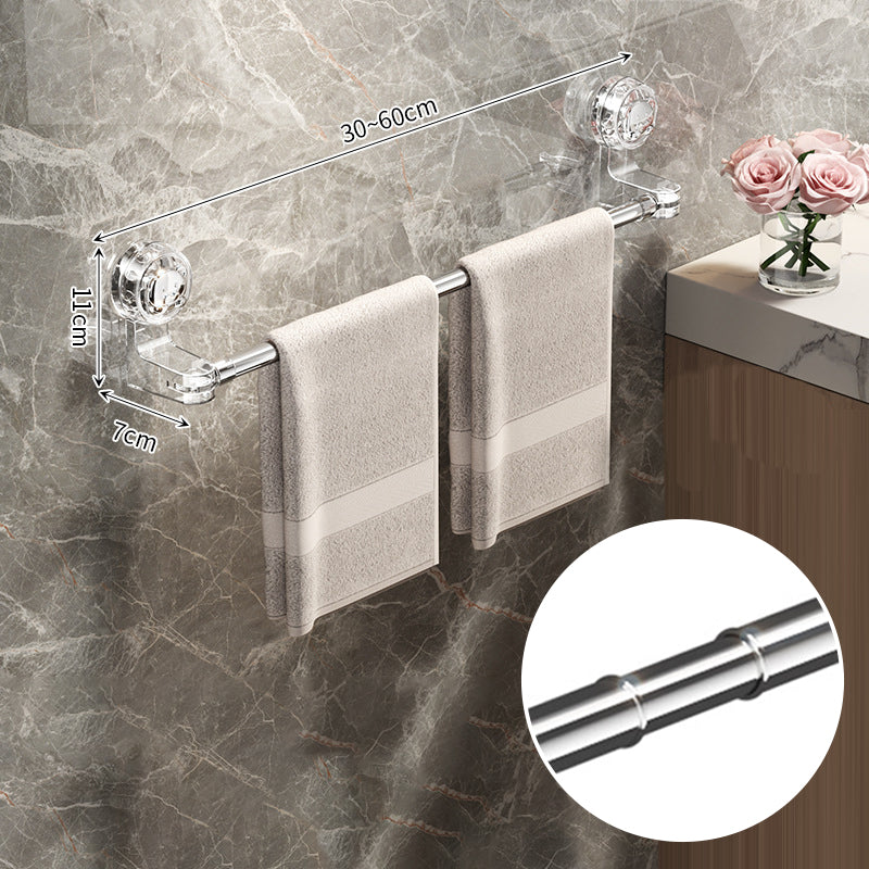 🛁 50% OFF LIMITED TIME! ✨ Adjustable Suction Cup Towel Bar - No Drill Installation & Rust-Proof Design for Bathroom Organization 🧻🔩