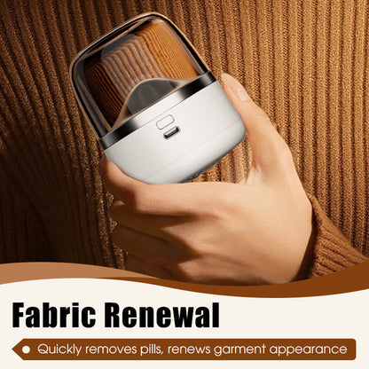 🧶 50% OFF NOW! ✨ Portable Rechargeable Fabric Shaver - 3-Speed Settings with LED Light for Sweaters & Upholstery Care 🔋✨