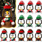 🎅Christmas Specials-Christmas Decoration Mini Snowman Lantern with Hats and Scarves