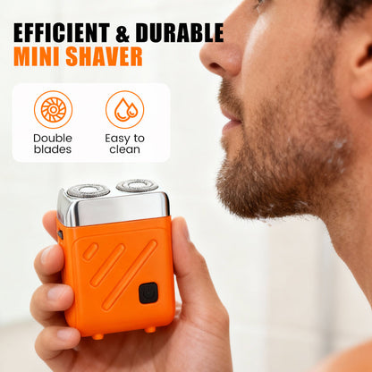 💈 50% OFF NOW! ✨ Efficient & Durable Mini Shaver - Cordless & Portable with 3D Floating Heads for Smooth Shaving Anywhere 🔋🌀