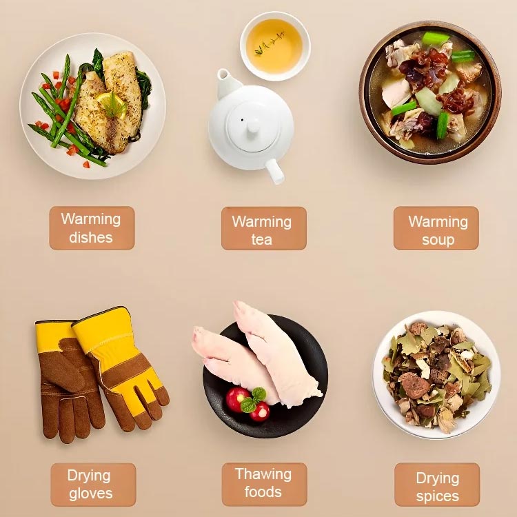 Multifunctional Intelligent Constant Temperature Food Warming Tray - Great Gift