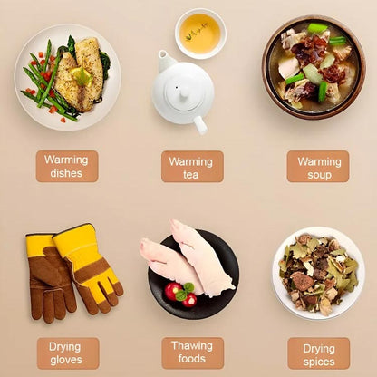 Multifunctional Intelligent Constant Temperature Food Warming Tray - Great Gift