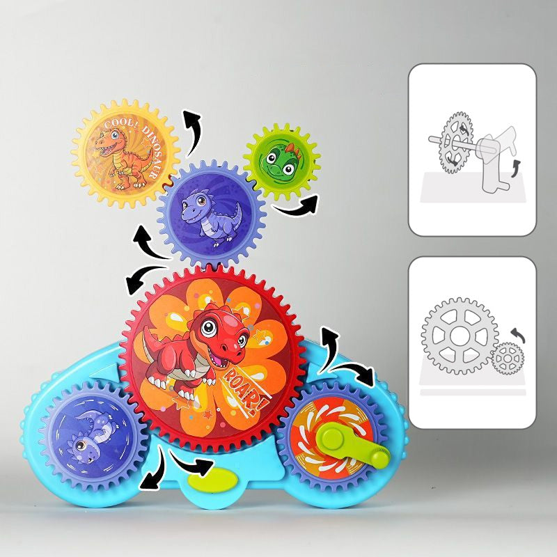 🎉 50% OFF Today! Transforming Gear Electric Building Blocks Toy 🚀