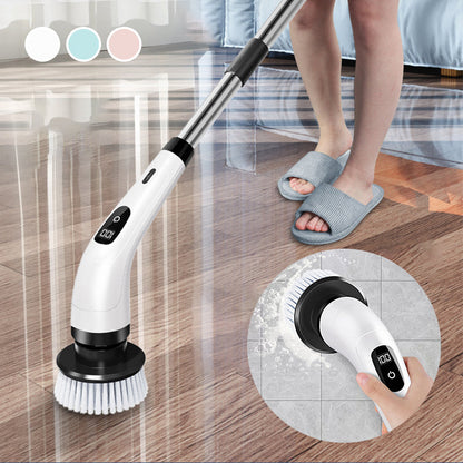 📢📢50% OFF!!⏰🧽50K+ SOLD!💦9-in-1 Electric Cleaning Brush🏠Multi-Purpose for Home
