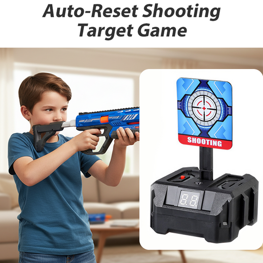 ⏳Limited-time special offer⏰Automatic Shooting Target Game with Moving Rail